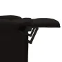 Sillón reclinable de tela negro de , Sillones - Ref: Foro24-344892, Precio: 174,36 €, Descuento: %