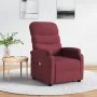 Sillón de masaje de tela rojo tinto de , Sillones de masaje eléctricos - Ref: Foro24-348302, Precio: 192,06 €, Descuento: %