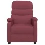 Sillón de masaje de tela rojo tinto de , Sillones de masaje eléctricos - Ref: Foro24-348302, Precio: 192,06 €, Descuento: %
