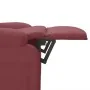 Sillón de masaje de tela rojo tinto de , Sillones de masaje eléctricos - Ref: Foro24-348302, Precio: 192,06 €, Descuento: %