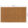 Natural coconut fiber doormat 90x150 cm by , Doormats - Ref: Foro24-155606, Price: 84,77 €, Discount: %