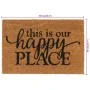 Felpudo de fibra de coco copetuda 40x60 cm by , Doormats - Ref: Foro24-155612, Price: 18,82 €, Discount: %