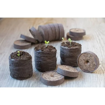 Nature Tabletas de turba 48 uds 4 cm diámetro by , Kits for planting flowers and plants - Ref: Foro24-447498, Price: 20,21 €,...