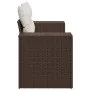 Sofá de jardín con cojines 2 plazas ratán sintético marrón von , Outdoor-Sofas - Ref: Foro24-366223, Preis: 186,41 €, Rabatt: %