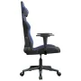 Silla gaming de masaje cuero sintético negro y azul von , Gaming-Stühle - Ref: Foro24-345423, Preis: 114,62 €, Rabatt: %