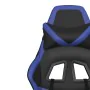 Silla gaming de masaje cuero sintético negro y azul von , Gaming-Stühle - Ref: Foro24-345423, Preis: 114,62 €, Rabatt: %
