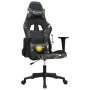 Silla gaming de masaje cuero sintético negro y camuflaje by , Gaming chairs - Ref: Foro24-345456, Price: 117,70 €, Discount: %