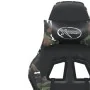 Silla gaming de masaje cuero sintético negro y camuflaje by , Gaming chairs - Ref: Foro24-345456, Price: 117,70 €, Discount: %