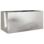 Jardinera de acero inoxidable plateado 62x30x29 cm de , Maceteros y jardineras - Ref: Foro24-841593, Precio: 68,55 €, Descuen...