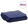 Lona azul Ø 5 m 650 g/m² de , Lonas impermeables - Ref: Foro24-156226, Precio: 117,76 €, Descuento: %