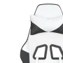 Silla gaming de masaje cuero sintético blanco y negro von , Gaming-Stühle - Ref: Foro24-345409, Preis: 118,01 €, Rabatt: %