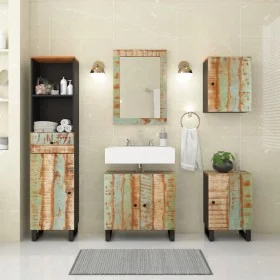 Conjunto de muebles de baño 5 piezas madera maciza reciclada de , Muebles de baño - Ref: Foro24-3200647, Precio: 423,90 €, De...