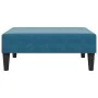 2-Sitzer-Schlafsofa mit Kissen und blauem Samthocker von , Sofas - Ref: Foro24-3216218, Preis: 374,33 €, Rabatt: %