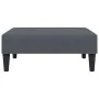 Sofá cama de 2 plazas con taburete terciopelo gris oscuro de , Sofás - Ref: Foro24-3216232, Precio: 281,33 €, Descuento: %