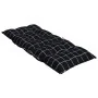 Cojines para silla respaldo alto 6 uds tela a cuadros negro de , Cojines para sillas y sofás - Ref: Foro24-377652, Precio: 11...