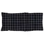 Cojines para silla respaldo alto 6 uds tela a cuadros negro de , Cojines para sillas y sofás - Ref: Foro24-377652, Precio: 11...