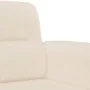 Sofá de 2 plazas de tela de microfibra beige 140 cm de , Sofás - Ref: Foro24-359566, Precio: 291,79 €, Descuento: %