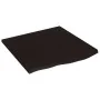 Arbeitsplatte aus dunkelbraunem, behandeltem Massivholz 60x60x2 cm von , Arbeitsplatten - Ref: Foro24-3156206, Preis: 44,84 €...