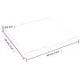 Arbeitsplatte aus dunkelbraunem, behandeltem Massivholz 60x60x2 cm von , Arbeitsplatten - Ref: Foro24-3156206, Preis: 44,84 €...