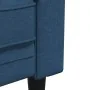 Sofá Chesterfield de 3 plazas tela azul de , Sofás - Ref: Foro24-372562, Precio: 328,56 €, Descuento: %