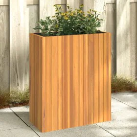 Jardinera de madera maciza de acacia 59x27,5x70 cm de , Maceteros y jardineras - Ref: Foro24-366506, Precio: 115,94 €, Descue...