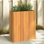 Jardinera de madera maciza de acacia 59x27,5x70 cm de , Maceteros y jardineras - Ref: Foro24-366506, Precio: 115,94 €, Descue...