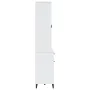 Aparador alto VIKEN madera maciza de pino blanco 80x40x190 cm de , Aparadores - Ref: Foro24-3207147, Precio: 334,02 €, Descue...