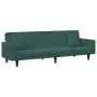 Juego de sofás con cojines 2 piezas terciopelo verde oscuro de , Sofás - Ref: Foro24-3216270, Precio: 327,41 €, Descuento: %