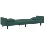 Juego de sofás con cojines 2 piezas terciopelo verde oscuro de , Sofás - Ref: Foro24-3216270, Precio: 327,41 €, Descuento: %