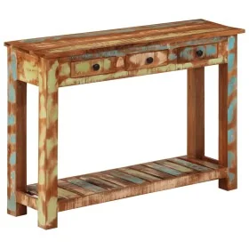 Mesa consola madera maciza reciclada 110x30x76 cm de , Armarios y almacenamiento - Ref: Foro24-376705, Precio: 266,05 €, Desc...