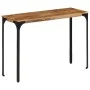 Mesa consola madera maciza de mango y hierro 110x35x76 cm de , Mesas auxiliares - Ref: Foro24-374901, Precio: 132,33 €, Descu...