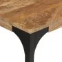 Mesa consola madera maciza de mango y hierro 110x35x76 cm de , Mesas auxiliares - Ref: Foro24-374901, Precio: 132,33 €, Descu...