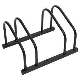 Bicicletero para 2 bicicletas acero negro de , Bases y soportes para almacenar bicicletas - Ref: Foro24-154422, Precio: 24,76...