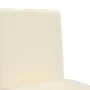 Taburetes altos 2 uds madera maciza de caucho y cuero sintético de , Taburetes de cocina - Ref: Foro24-4006185, Precio: 124,5...