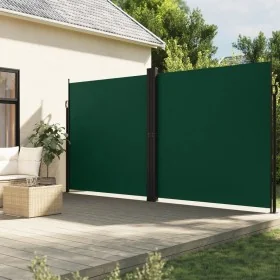 Dark green retractable side awning 200x600 cm by , Umbrellas - Ref: Foro24-4004665, Price: 151,17 €, Discount: %