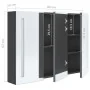 Mueble de baño con espejo LED 89x14x62 cm de vidaXL, Tocadores de baño - Ref: Foro24-326527, Precio: 162,09 €, Descuento: %