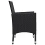 3-piece garden dining set with black cushions by , Garden sets - Ref: Foro24-3095890, Price: 243,14 €, Discount: %