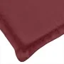 Cojín para tumbona tela rojo tinto melange 186x58x3 cm de , Cojines para sillas y sofás - Ref: Foro24-4002485, Precio: 37,11 ...