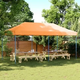 Tienda de fiesta plegable Pop-Up naranja 580x292x315 cm de , Carpas y cenadores - Ref: Foro24-4004937, Precio: 192,23 €, Desc...