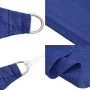 Toldo de vela triangular HDPE azul 160 g/m² 4,5x4,5x4,5 m de , Sombrillas - Ref: Foro24-311535, Precio: 28,75 €, Descuento: %