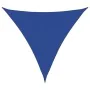 Toldo de vela triangular HDPE azul 160 g/m² 5x5x5 m de , Sombrillas - Ref: Foro24-311537, Precio: 32,07 €, Descuento: %