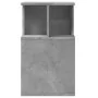 Mesa auxiliar madera de ingeniería gris hormigón 35x35x60 cm de , Mesas de centro - Ref: Foro24-840740, Precio: 41,01 €, Desc...