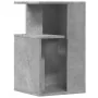 Mesa auxiliar madera de ingeniería gris hormigón 35x35x60 cm de , Mesas de centro - Ref: Foro24-840740, Precio: 41,01 €, Desc...