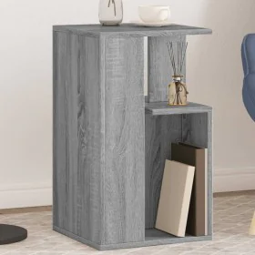 Mesa auxiliar madera de ingeniería gris Sonoma 35x35x60 cm de , Mesas de centro - Ref: Foro24-840742, Precio: 47,71 €, Descue...