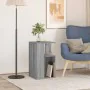 Mesa auxiliar madera de ingeniería gris Sonoma 35x35x60 cm de , Mesas de centro - Ref: Foro24-840742, Precio: 47,71 €, Descue...