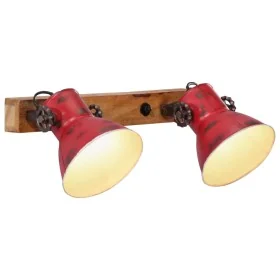 Lámpara de pared rojo desgastado 25 W E27 45x25 cm de , Lámparas - Ref: Foro24-371824, Precio: 53,00 €, Descuento: %