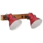 Lámpara de pared rojo desgastado 25 W E27 45x25 cm de , Lámparas - Ref: Foro24-371824, Precio: 53,00 €, Descuento: %