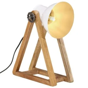 White desk lamp 25 W E27 30x17x40 cm by , Lamps - Ref: Foro24-371900, Price: 36,94 €, Discount: %
