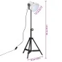 Lámpara de pie blanca 25 W E27 35x35x65/95 cm de , Lámparas - Ref: Foro24-371872, Precio: 52,39 €, Descuento: %