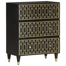 Auxiliary cabinet solid mango wood 60x33x75 cm by , Sideboards - Ref: Foro24-358323, Price: 142,07 €, Discount: %